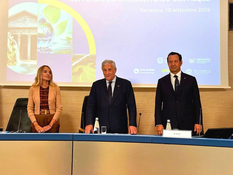 Rome at the Heart of Euro-Mediterranean Water Dialogue: Leaders, Institutions and Businesses Unite for a Shared Water Future